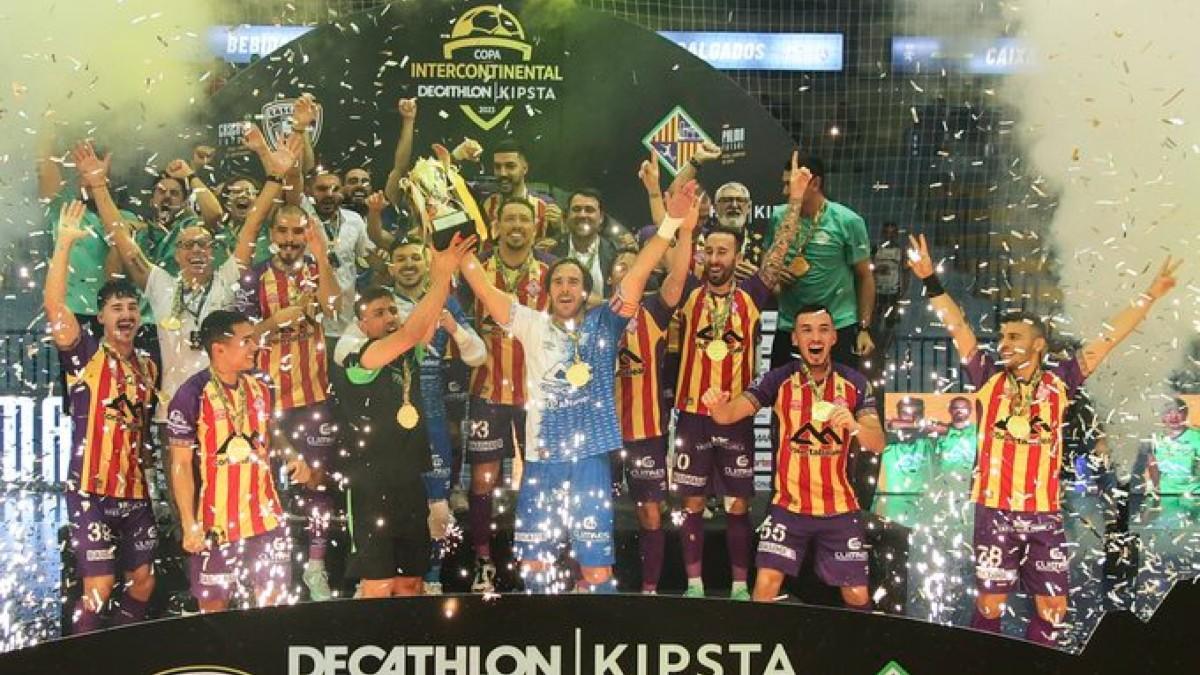 Palma Futsal is proclaimed in Brazil champion of the Intercontinental Cup